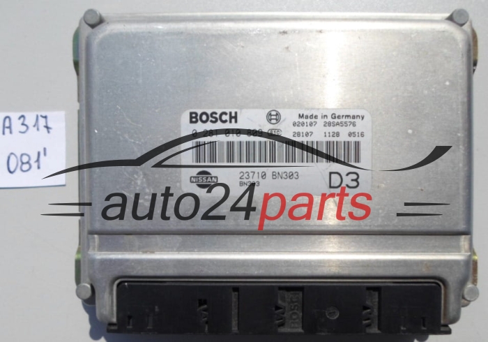 KOMPUTER STEROWNIK SILNIKA NISSAN ALMERA 2.2 DTI BOSCH 0 281 010 809,  23710 BN303
