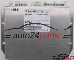 STEUERGERAT ABS ESP+BAS MERCEDES W210 BOSCH 0 265 109 498, 0265109498, 031 545 07 32, 0315450732 