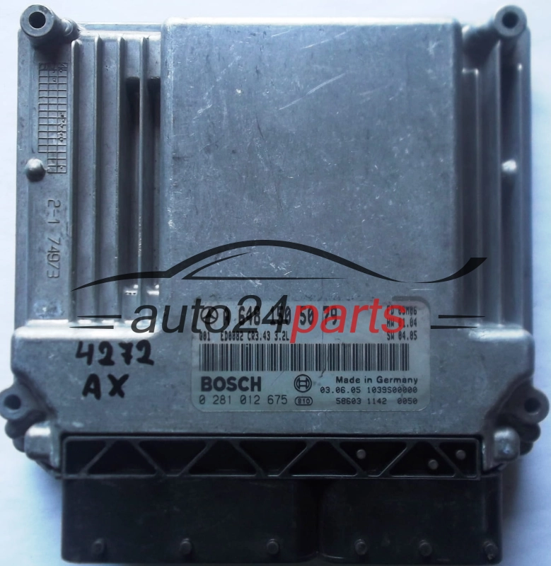 calculateur moteur pour mercedes w221 s320 3.2 cdi