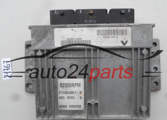 RENAULT LAGUNA 1.8 SAGEM 21584901-8, 215849018, 8200416289, 8200278376