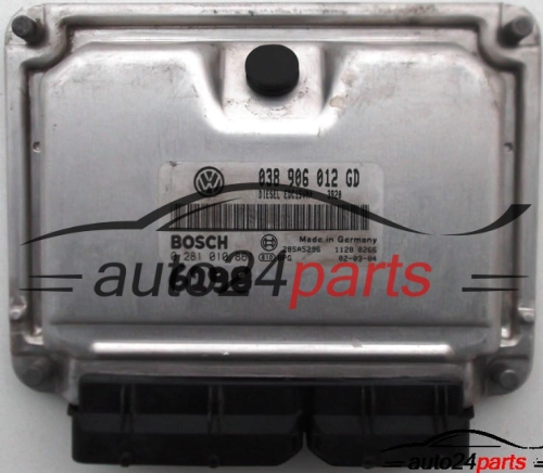 SKODA FABIA 1.9 SDI BOSCH 0 281 010 861, 0281010861, 038 906 012 GD, 038906012GD