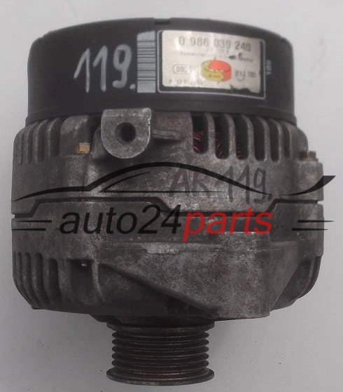 ALTERNATOR 2.2 X22XE OPEL OMEGA B VECTRA B FRONTERA BOSCH 0123510063, 0986039240, 120A