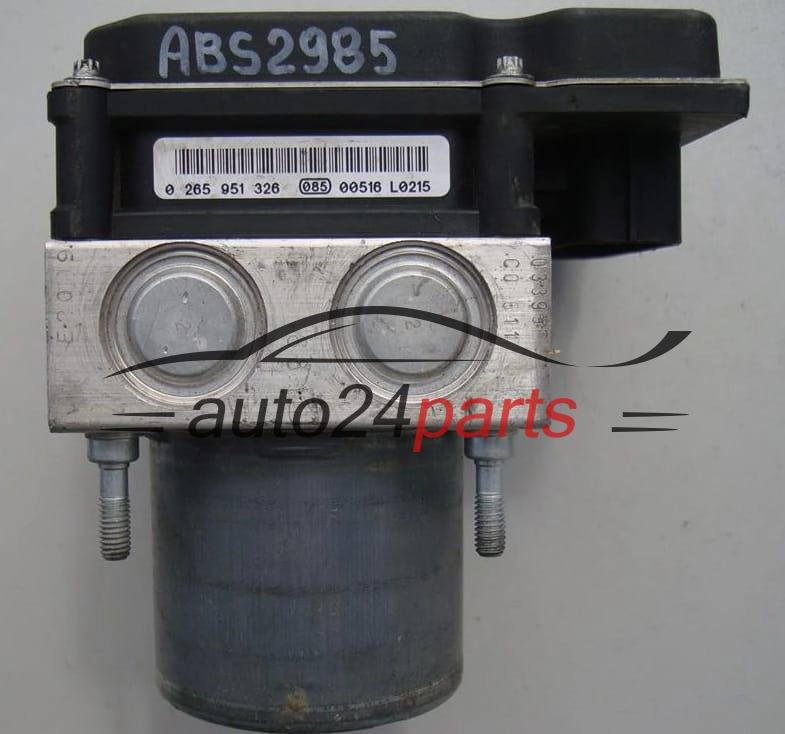 ABS POMPA I STEROWNIK PEUGEOT BOSCH 0 265 230 883, 0265230883, 9664532380, 0265951326