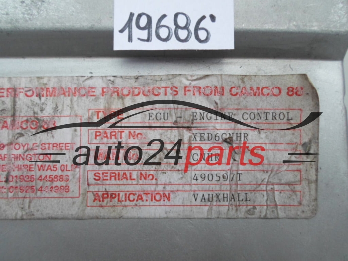 KOMPUTER STEROWNIK SILNIKA OPEL ASTRA 1.6 XED6CNHR, CNHR, 490597T