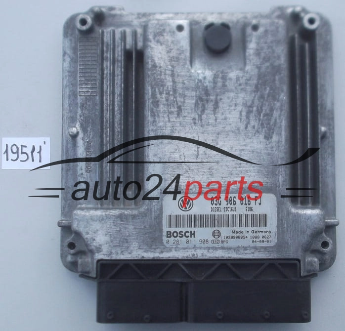 KOMPUTER STEROWNIK SILNIKA SEAT ALTEA 2.0 TDI BOSCH 0 281 011 908, 03G 906 016 FJ