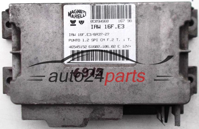 KOMPUTER STEROWNIK SILNIKA FIAT PUNTO 1.2 8V SPI 46545152