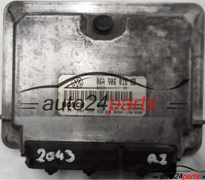 ECU CENTRALITA DE MOTOR SEAT LEON TOLEDO 1.8 06A906018GD, BOSCH 0261206588