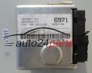MODUL WSPOMAGANIA STEROWNIK KOLUMNY KIEROWNICZEJ FIAT PUNTO 188 DELPHI 09381199, 26076971, 26078330