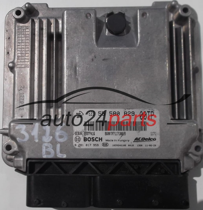 calculateur moteur pour opel chevrolet, holden, vauxhall corsa 1.3 cdti a13dte