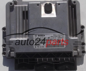 MOTORSTEUERGERÄT ECU STEUERGERÄT  PEUGEOT 206 1.6 HDI BOSCH 0 281 017 937, 0281017937, 96 770 313 80, 9677031380, EDC17C10 