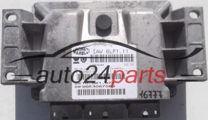 ECU CENTRALITA DE MOTOR CITROEN PEUGEOT 2.0 MAGNETI MARELLI IAW 6LP1.11, IAW6LP111, 16.560.054, 16560054, 9650623180, 16.661.074, 16661074, 9653067080