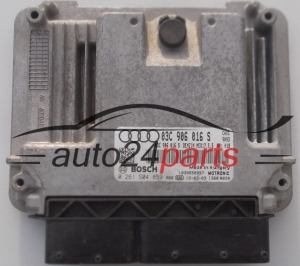 CALCULATEUR MOTEUR AUDI A3 1.4 TFSI BOSCH 0 261 S04 859, 0261S04859, 03C 906 016 S, 03C906016S, MED17.5.5 
