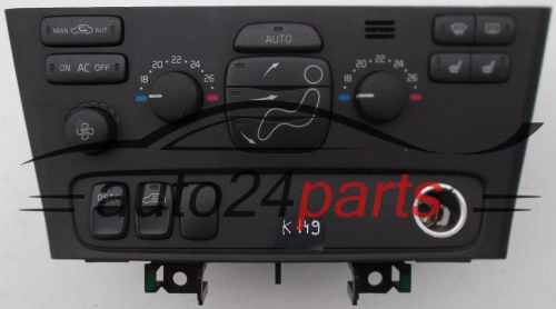 PANEL OGRZEWANIA STEROWNIK NAWIEWU REGULATOR KLIMATRONIK VOLVO 8691876 / M616XX0-0071 / M616XX00071 / 03W16E / M607530-0097 / M6075300097 / 04W07E-85 / 04W07E85 - K149, K164, K189