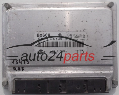 KOMPUTER STEROWNIK SILNIKA NISSAN TERRANO BOSCH 0 281 011 040, 0281011040, 23710 7F469, 237107F469 - 13473