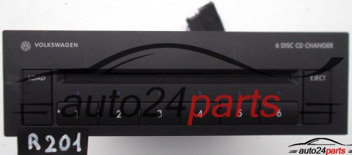 RADIO 6 DISC CD WECHSLER VOLKSWAGEN GOLF 1K0 035 110 B / 1K0035110B 