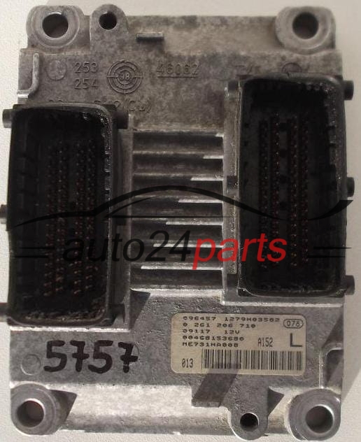 Centralita de motor Alfa Romeo 156 0261206710 00468153680