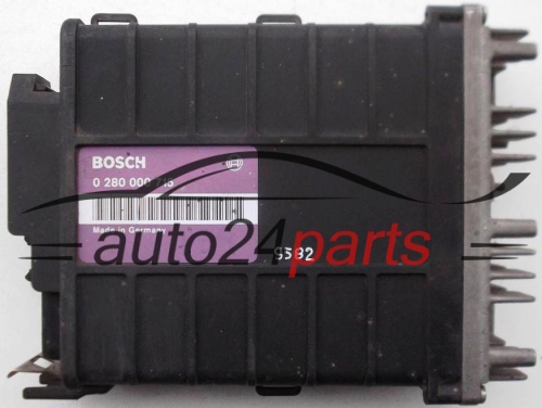 KOMPUTER STEROWNIK SILNIKA LANCIA, FIAT UNO 1.1, BOSCH 0 280 000 715, 0280000715 