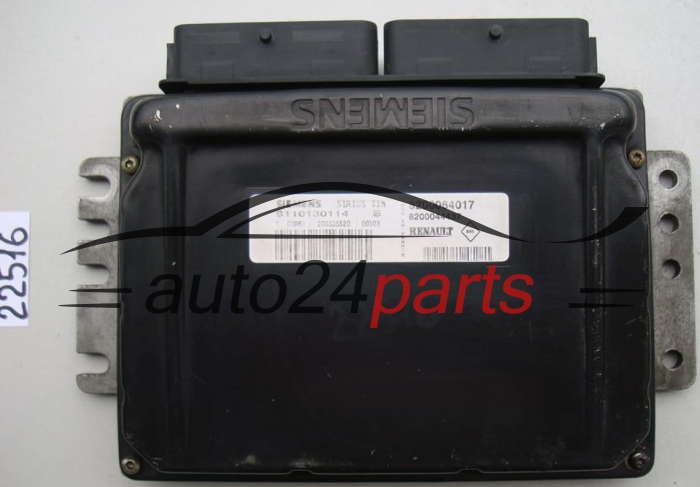 MOTORSTEUERGERÄT ECU STEUERGERAT RENAULT CLIO S110130114 B, S110130114B, 8200064017