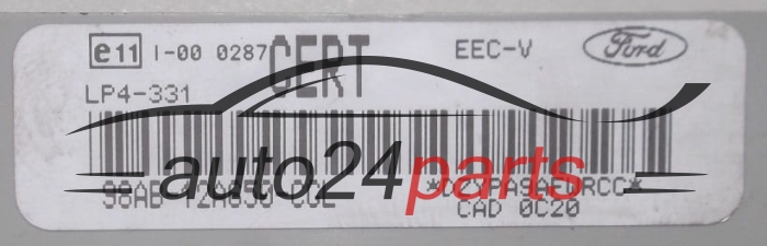 ECU CENTRALITA DE MOTOR  FORD FOCUS VISTEON 98AB-12A650-CGL