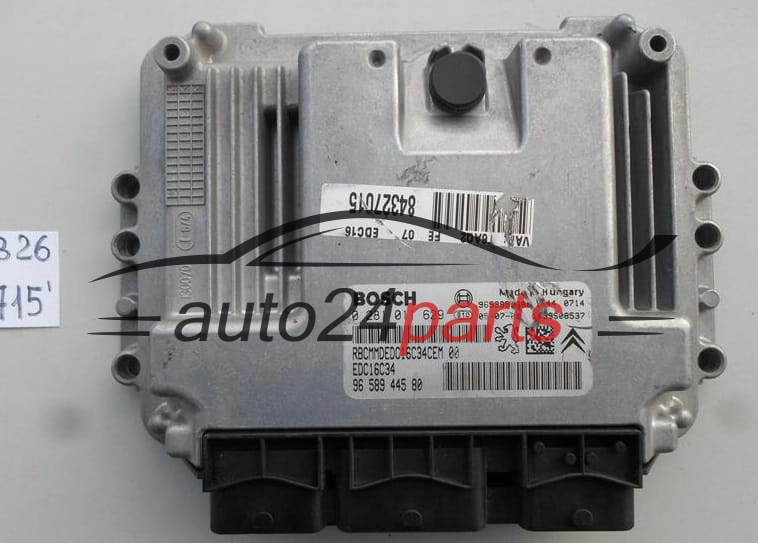  CITROEN PEUGEOT 1.6 HDI BOSCH 0 281 011 629, 0281011629