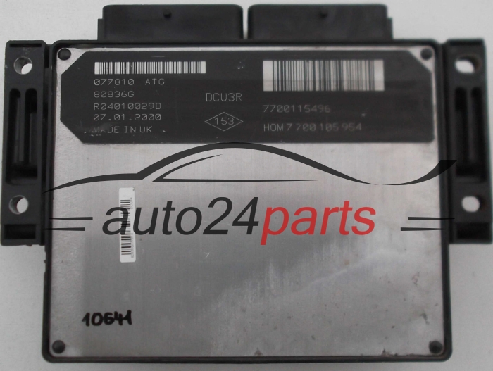 calculateur moteur pour renault kangoo 1.9d