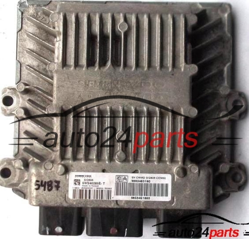 MOTORSTEUERGERÄT ECU STEUERGERAT CITROEN C2 1.4 HDI SIEMENS SID806 5WS40285E-T