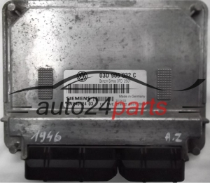 KOMPUTER STEROWNIK SILNIKA VW VOLKSWAGEN POLO 1.2 03D906032C, 03D 906 032 C, SIEMENS 5WP40124 07, 5WP4012407