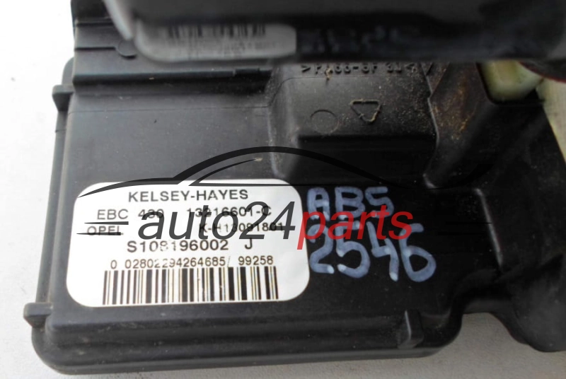 OPEL VECTRA B KELSEY-HAYES K-H13091801, EBC 430 13216601 - C, 13216601C, 13091801, S108196002 J, S108196002J
