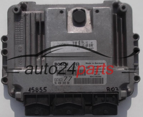 MOTORSTEUERGERÄT ECU STEUERGERÄT CITROEN XSARA 1.4 HDI BOSCH 0 281 011 225