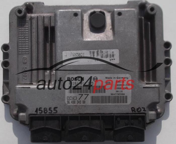 CENTRALITA DE MOTOR  CITROEN XSARA 1.4 HDI BOSCH 0 281 011 225