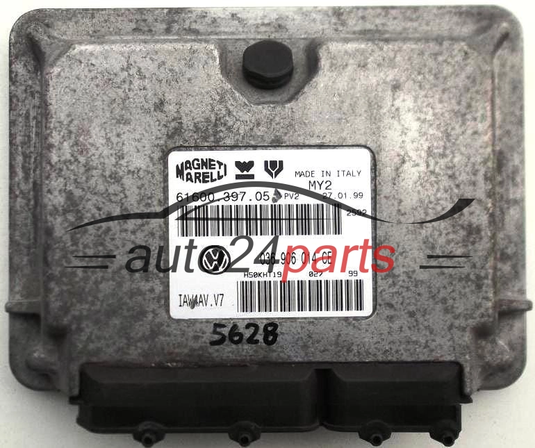 KOMPUTER STEROWNIK SILNIKA VW VOLKSWAGEN LUPO POLO 1.4 IAW4AV.V7, IAW4AVV7, 036906014CE, 036 906 014 CE, 6160039705, 6160039705, 61600.397.05