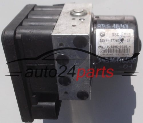 BOMBA HIDRAULICA Y CENTRALITA ABS BMW E81 87 90 3451-6776055-01,  ATE 10.0206-0325.4,  3452 6776056-01
