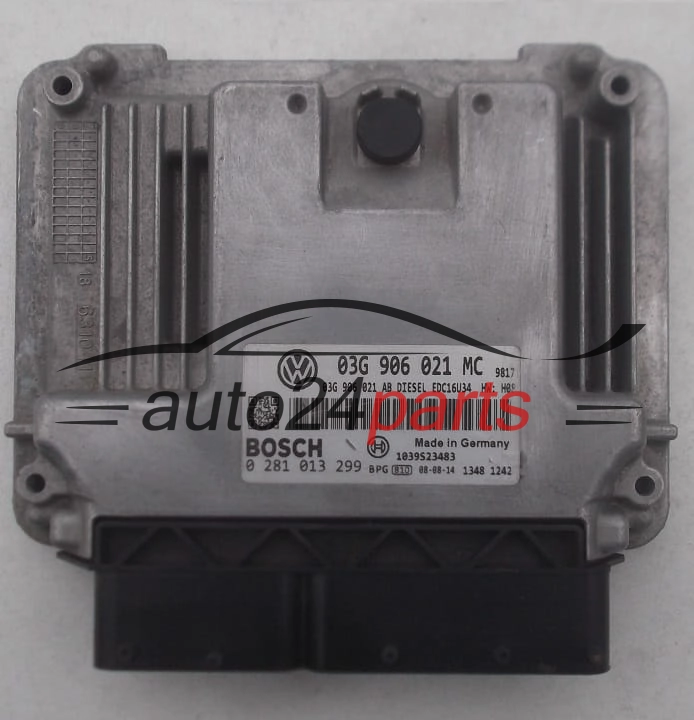 SKODA OCTAVIA 2.0 TDI 03G906021MC, 03G 906 021 MC, BOSCH 0281013299, 0 281 013 299