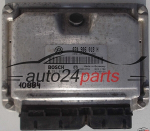 MOTORSTEUERGERÄT ECU STEUERGERÄT VVW VOLKSWAGEN LT 35 2.5 TDI 074 906 018 H, 074906018H, BOSCH 0 281 010 407, 0281010407 