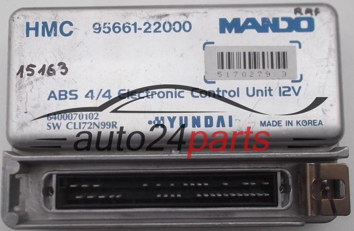 ABS STEROWNIK HYUNDAI ACCENT MANDO 95661-22000