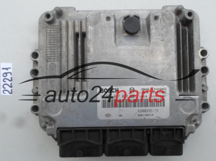 KOMPUTER STEROWNIK SILNIKA RENAULT TRAFIC 2.0 DCI BOSCH 0 281 017 065, 0281017065, 8200935115, 8201105714