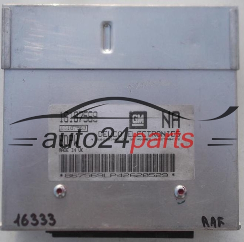 MOTORSTEUERGERÄT ECU STEUERGERAT OPEL CORSA 1.4 DELCO 16187569 NA, 16187569NA, BDPW 