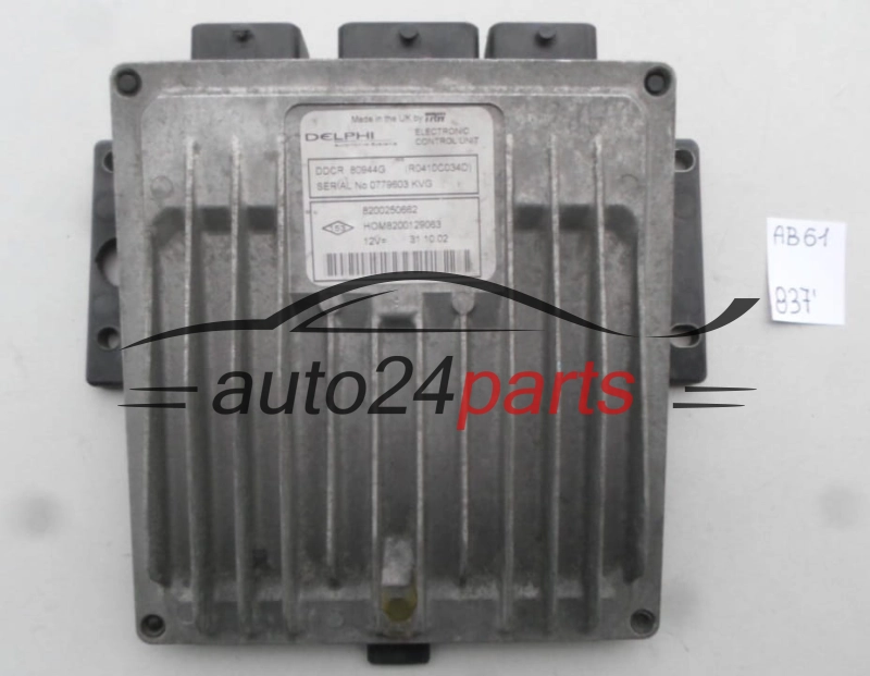 RENAULT CLIO 1.5 DCI Delphi R0410C034D, 8200250662, HOM 8200129063 