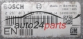 KOMPUTER STEROWNIK SILNIKA OPEL ASTRA ZAFIRA 1.9 CDTI BOSCH 0 281 013 593,  GM 55 205 621 EN