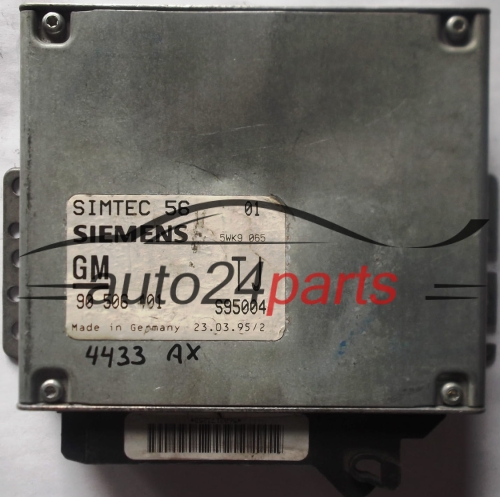 KOMPUTER STEROWNIK SILNIKA OPEL VECTRA 2.0 X20XEV SIEMENS 5WK9065, 5WK9 065, SIEMENS SIMTEC 56 TJ 90506401, 90 506 401 - 