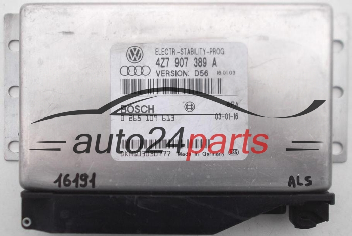 CALCULATEUR ABS ESP AUDI ALLROAD 4Z7907389A
