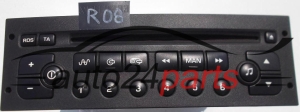 RADIO CD PEUGEOT  96 489 417 XT00 / 96489417XT00 / PSARCD100-01 / PSARCD10001 - R08, R168, R85