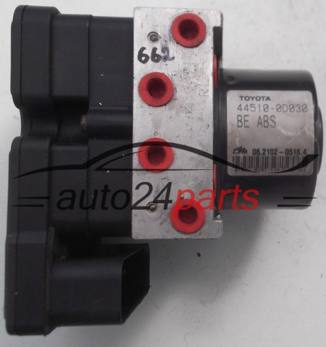 CALCULATEUR ABS TOYOTA YARIS 44510-0D030 / 445100D030 / ATE 06210205164 / 06210907463