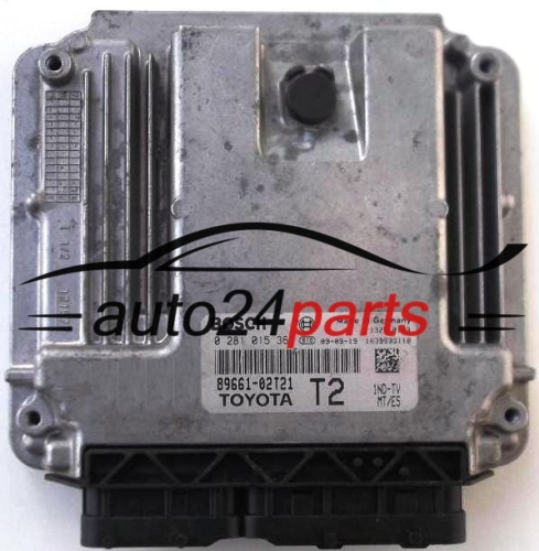 MOTORSTEUERGERÄT ECU STEUERGERAT TOYOTA AURIS 1.4 D-4D BOSCH 0281015361, 8966102T21