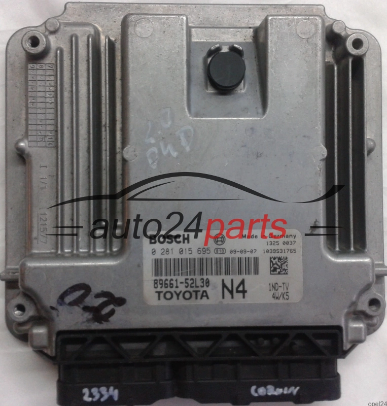 calculateur moteur pour toyota yaris 1.4 
