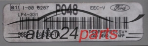 KOMPUTER STEROWNIK SILNIKA FORD FOCUS VISTEON 98BP-12A650-TA, P048, LP4-331