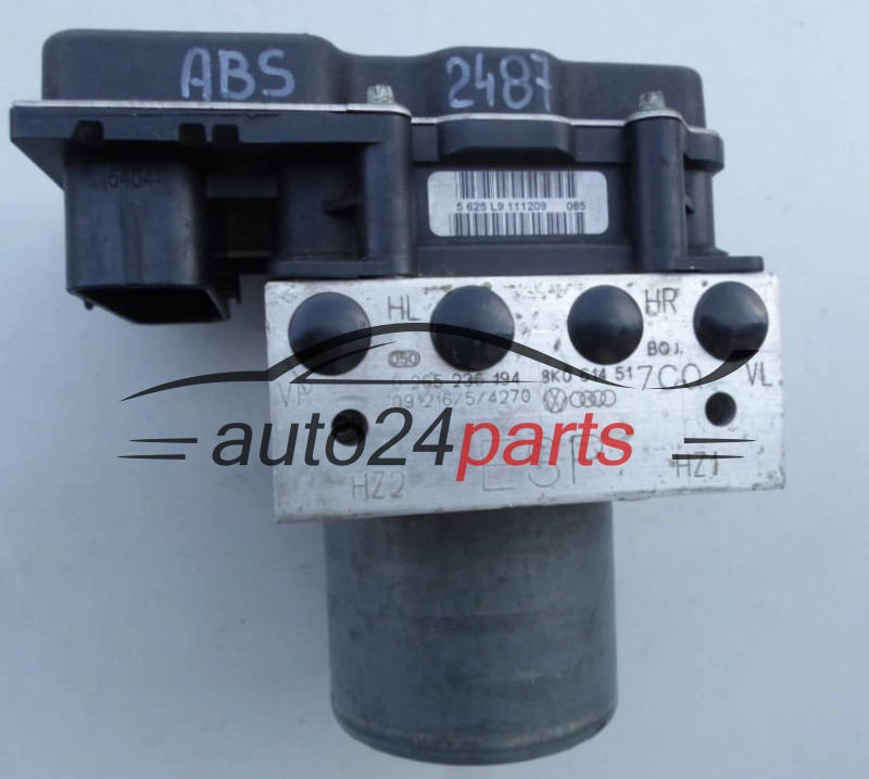 AUDI BOSCH 0 265 236 194, 0265236194, 8K0 614 517 CQ, 8K0614517CQ, 0 265 951 172, 0265951172