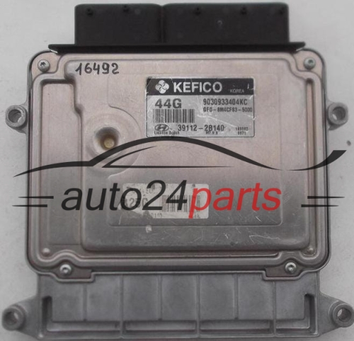 MOTORSTEUERGERÄT ECU STEUERGERAT HYUNDAI KIA 39112-2B140, 391122B140, 9030933404KC