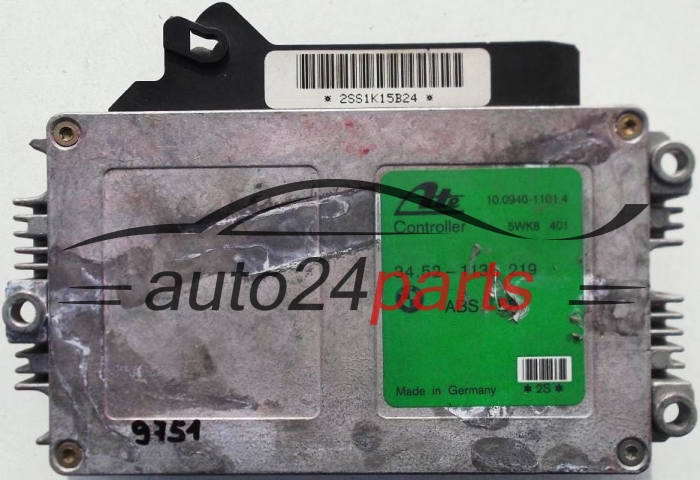 CALCULATEUR ABS BMW E36 ATE Controller 5WK8 401, 5WK8401, 10.0940-1101.4, 10094011014, 34.52-1 138 219, 34521138219