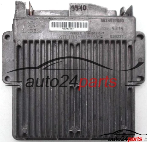 MOTORSTEUERGERÄT ECU STEUERGERAT CITROEN ZX 1.6 8V, 9624537880 